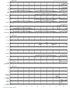 卡农摇滚 1.5级 小学生初级管乐团合奏 管乐团比赛管乐 总分谱 有试听-云音圈