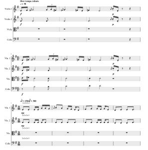 卡瓦尔·斯维里 克里斯托弗版 弦乐四重奏 总谱+分谱 有试听-云音圈