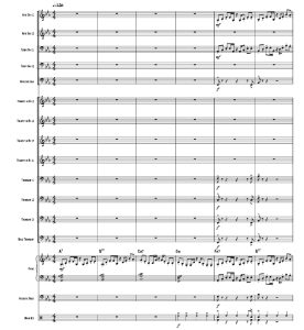 又一个阳光灿烂的日子 布拉斯科夫斯基版  管乐 总谱+分谱 有试听-云音圈