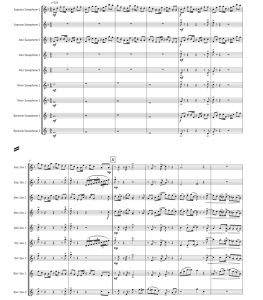 又是阳光明媚的一天 路易丝版 萨克斯九重奏 总谱+分谱 有试听-云音圈