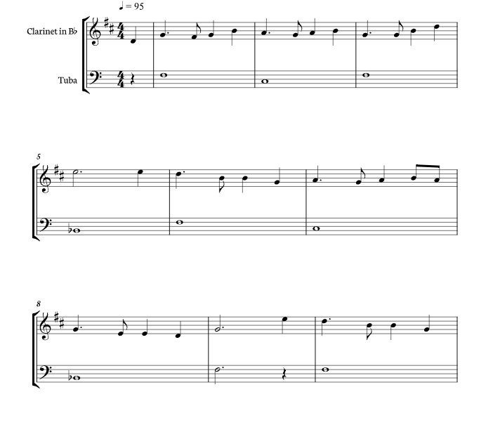 标价非售价 友谊地久天长  海森堡版 单簧管大号 总谱 有试听