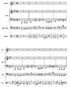 变色龙 克维多版 乐队总谱+分谱 有试听-云音圈