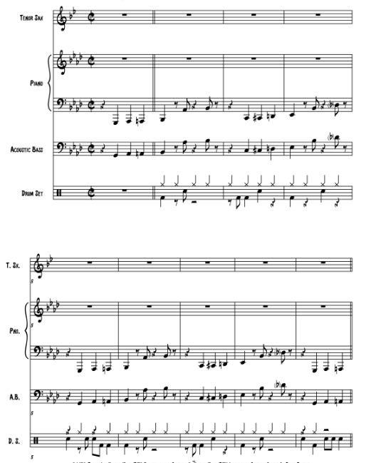 变色龙 克维多版 乐队总谱+分谱 有试听