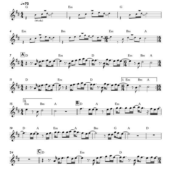 变革之风 吉雷赫版 小号独奏 有试听