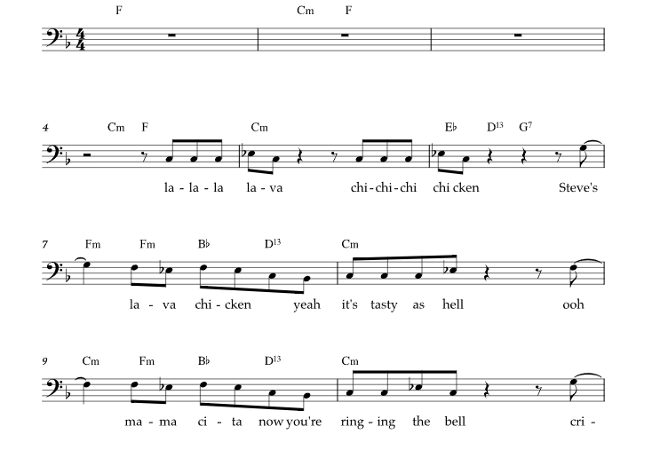 史蒂夫的熔岩鸡 海森堡版 长号独奏  有试听