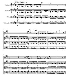 含笑九泉 杰夫版 弦乐四重奏 总谱+分谱 有试听-云音圈