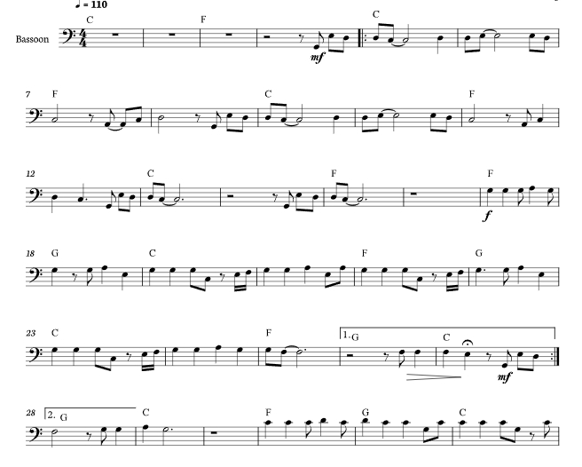 唯能想象 海森堡版 巴松管独奏 有试听