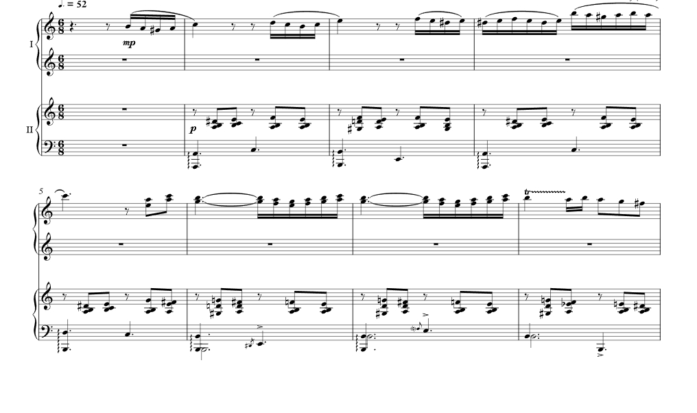 土耳其风格圆舞曲 四手联弹 有试听