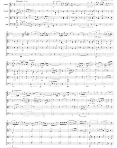 埃尔加晨歌 弦乐四重奏 总谱+分谱 有试听-云音圈