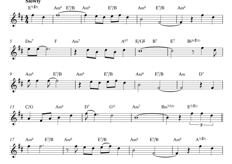 夏日时光  亚历克斯版 小号独奏 有试听