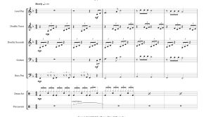 多么美妙的世界 约翰版 吉他打击乐合奏 总谱+分谱 有试听-云音圈