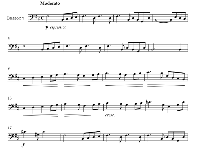 天鹅湖 Swan Lake 佩德罗版 巴松管独奏 有试听