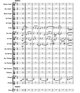 标价非售价 奇异恩典 迈克版 铜管乐队 总谱+分谱 有试听-云音圈