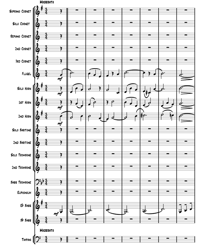 标价非售价 奇异恩典 迈克版 铜管乐队 总谱+分谱 有试听