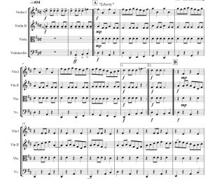 小提琴曲组曲 肯尼斯版 弦乐四重奏 总谱+分谱 有试听-云音圈