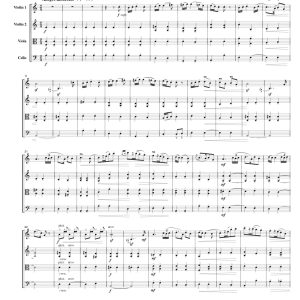 巴托克罗马尼亚民间舞曲  弦乐四重奏 总谱+分谱 有试听-云音圈