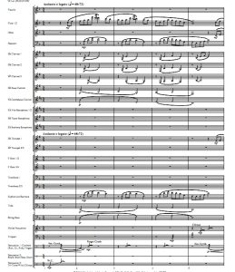 巴比伦河畔 比赛曲目推荐 3级管乐合奏 总谱+分谱 有试听-云音圈