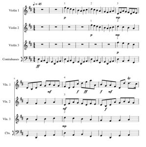 帕赫贝尔 D大调卡农 雷恩版 弦乐四重奏 总谱+分谱 有试听-云音圈