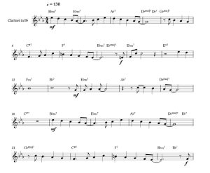 带我飞向月球 海森堡版 单簧管独奏 有试听-云音圈