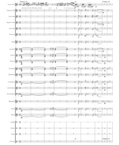 标价非售价 征服者 Op.33 克里斯版 铜管乐队总谱+分谱  有试听-云音圈