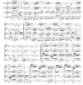 德沃夏克 斯拉夫舞曲 弦乐四重奏 总谱+分谱 有试听-云音圈