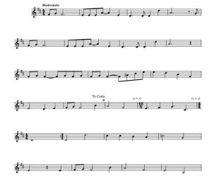 想起我 单簧管独奏 有试听-云音圈