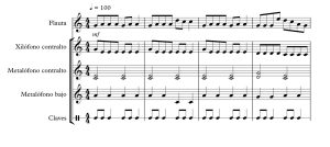 我们将震撼你 赫苏斯版 长笛木琴颤音琴打击乐重奏 总谱+分谱 有试听-云音圈