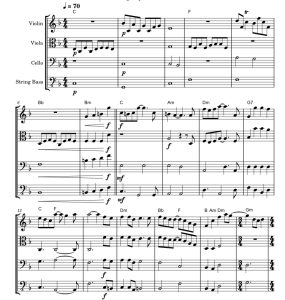 我生命中的挚爱 托莱多版 弦乐四重奏 总谱 有试听-云音圈