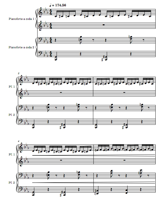 持久的运动 四手联弹 有试听