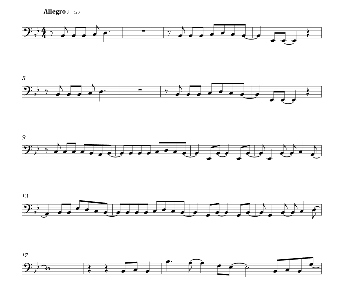 改写星光 纪尧姆版 巴松管独奏 有试听