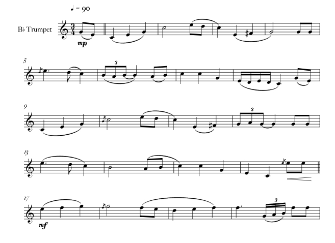 标价非售价 星条旗永不落 布鲁娜版 小号独奏 有试听