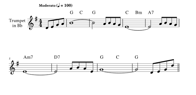 更棒的布鲁斯 尤里版 小号独奏 有试听