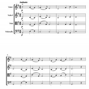 更近我主 弦乐四重奏总分谱 有试听-云音圈