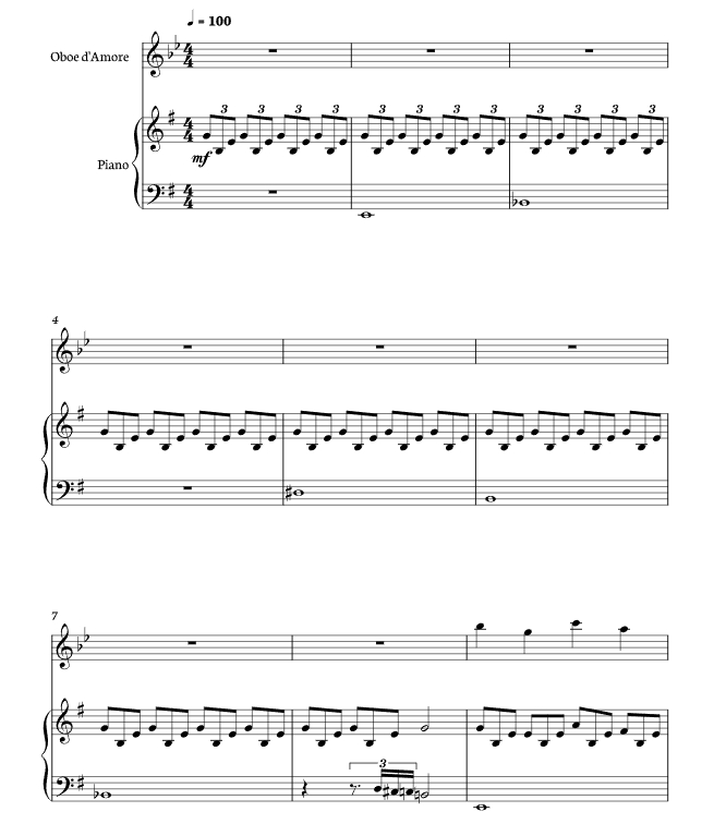 标价非售价 最后生还者 海森堡版 双簧管钢琴 总分谱 有试听