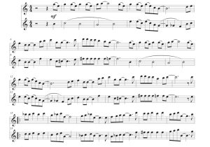 棉花糖世界  萨克斯二重奏 总谱 有试听-云音圈