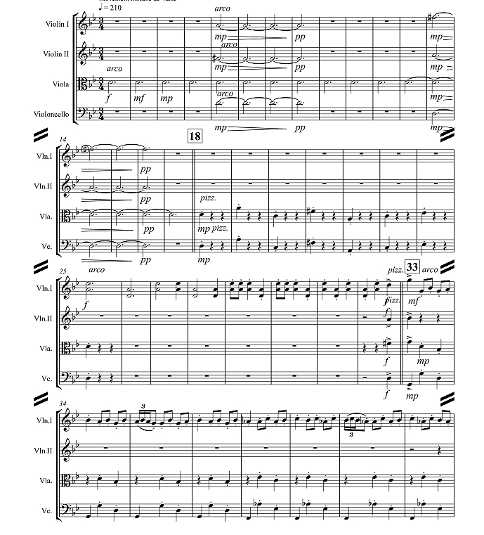 死亡之舞 肯尼斯版  弦乐四重奏 总谱+分谱 有试听