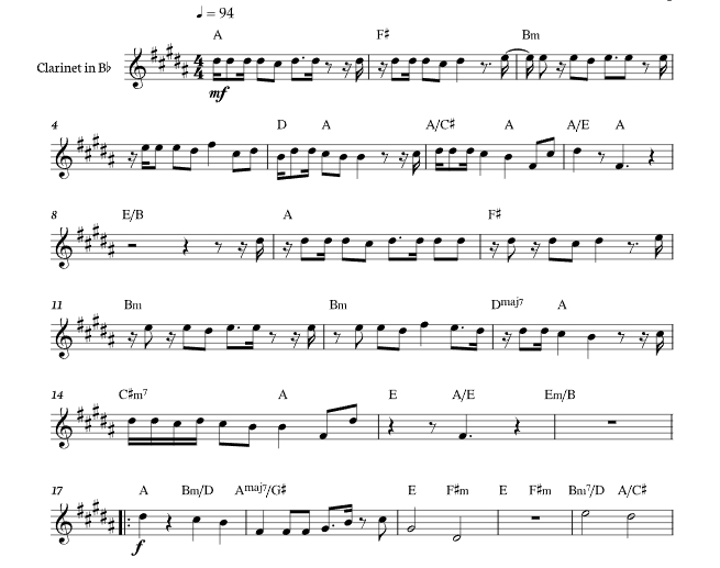 求求你 海森堡版 单簧管独奏 有试听