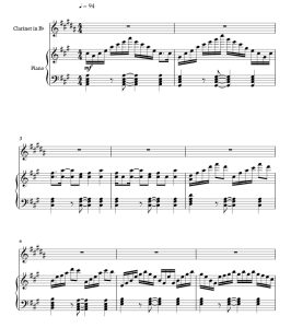 标价非售价 求求你 海森堡版 单簧管钢琴 总分谱 有试听-云音圈