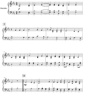 标价非售价 汝若爱我 约翰・梅版 马林巴独奏 有试听-云音圈