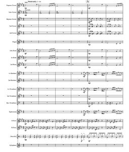 标价非售价 浓缩咖啡 马克斯版 铜管乐队总谱+分谱 有试听-云音圈