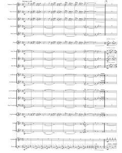 标价非售价 炫目的光芒 马克版 铜管乐队 总谱+分谱 有试听-云音圈