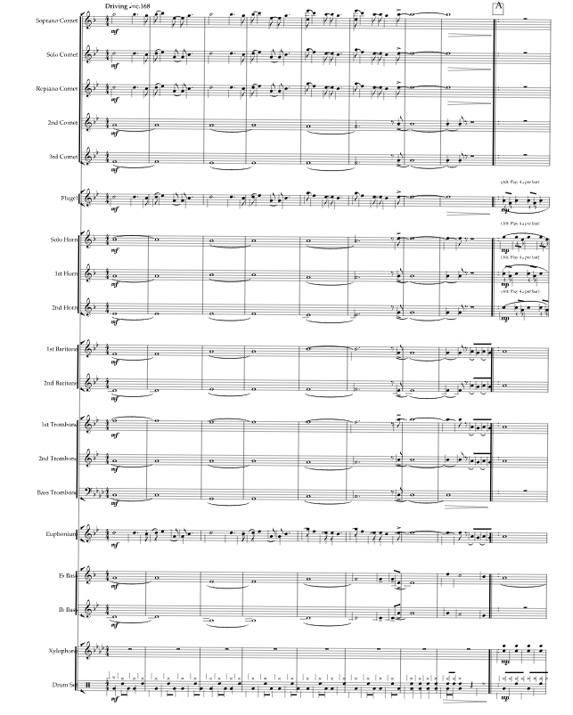 标价非售价 炫目的光芒 马克版 铜管乐队 总谱+分谱 有试听