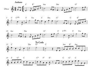 标价非售价 爱的颂歌 吉尔德松版 双簧管独奏  有试听-云音圈