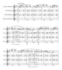 标价非售价 玄秘曲第 1-3 号 萨克斯四重奏 总谱+分谱 有试听-云音圈