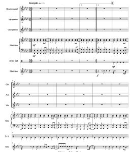 生命万岁 Viva La Vida 克里斯琳版 打击乐合奏 总谱+分谱 有试听-云音圈