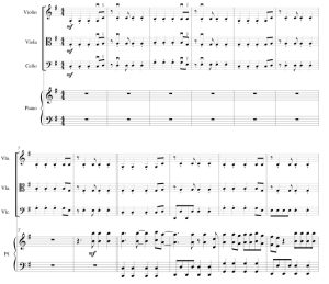 生命万岁 Viva La Vida 斯特凡诺版 小提琴中提琴大提琴钢琴重奏 总谱+分谱 有试听-云音圈