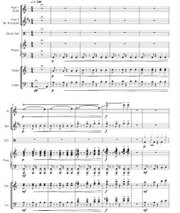 碟中谍主题曲 迪科版 长笛小号架子鼓钢琴小提琴大提琴重奏 总谱+分谱 有试听-云音圈