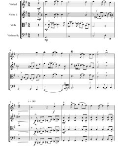 祝您圣诞和新年快乐 皮耶特罗版 弦乐四重奏 总谱+分谱 有试听-云音圈