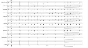 标价非售价 祝福所有人 克兰版 铜管乐队 总谱+分谱 有试听-云音圈