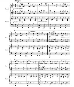 第六回旋曲  四手联弹 有试听-云音圈